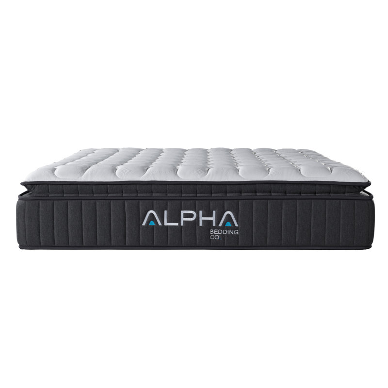 Très grand matelas à plateau-coussin de 12 po Theta, Grand lit