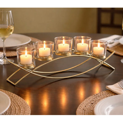 Centre de table en fer Iron