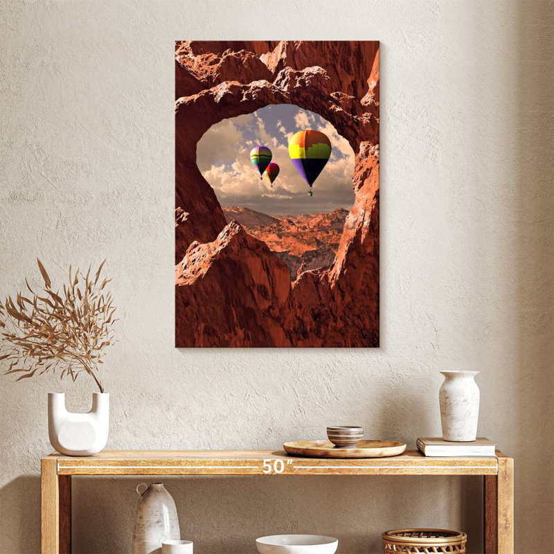 Mehar Southwest Hot Air Balloons, 36" H x 24" W