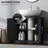 Pedestal Sink Storage Cabinet, Bathroom Sink Cabinet With 2 Barn Doors And Adjustable Shelf (Without Washbasin)-368068472