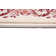 Tapis rose / crème Valerie