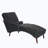 Indoor PU Button Tufted Chaise Lounge-2007429139