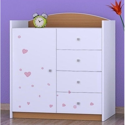 Nicollet Kids 4 - Drawer Combo Dresser