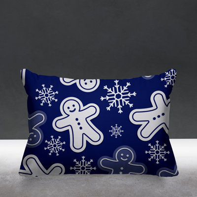 Outdoor Reversible Throw Pillow