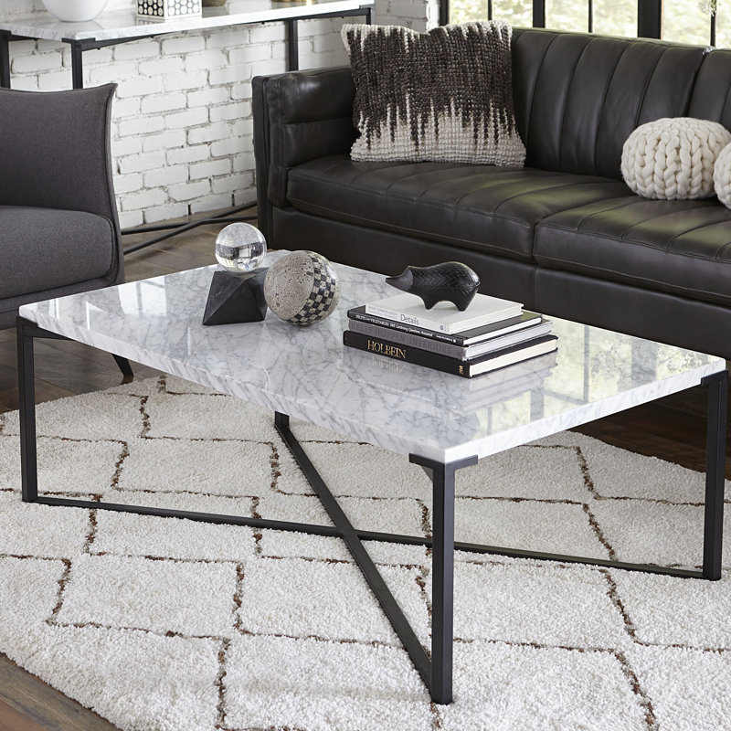 Marble Top Coffee Table