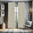 Boho Geometric Semi-Sheer Rod Pocket Curtain Panels-45996365