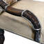 Fauteuil antique de style Louis XV