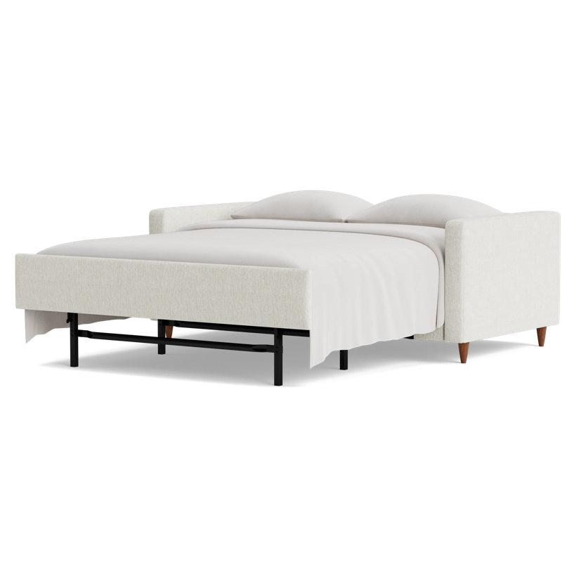 MCM Sofa Bed, Performance Weave - Snow