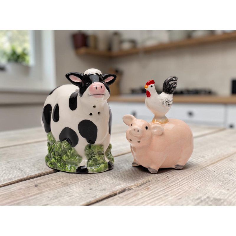 Animaux de la campagne sel et poivre