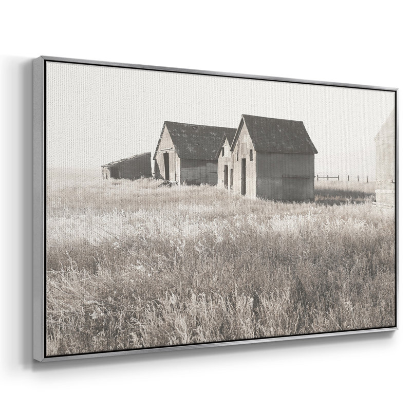 Neutre grange, reproduction sur toile, H 25 po x l 37 po x P 2 po, Argent