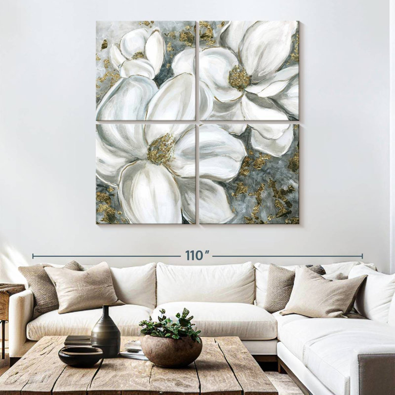 Magnolias Harnek Majestic, H 74 po x l 74 po