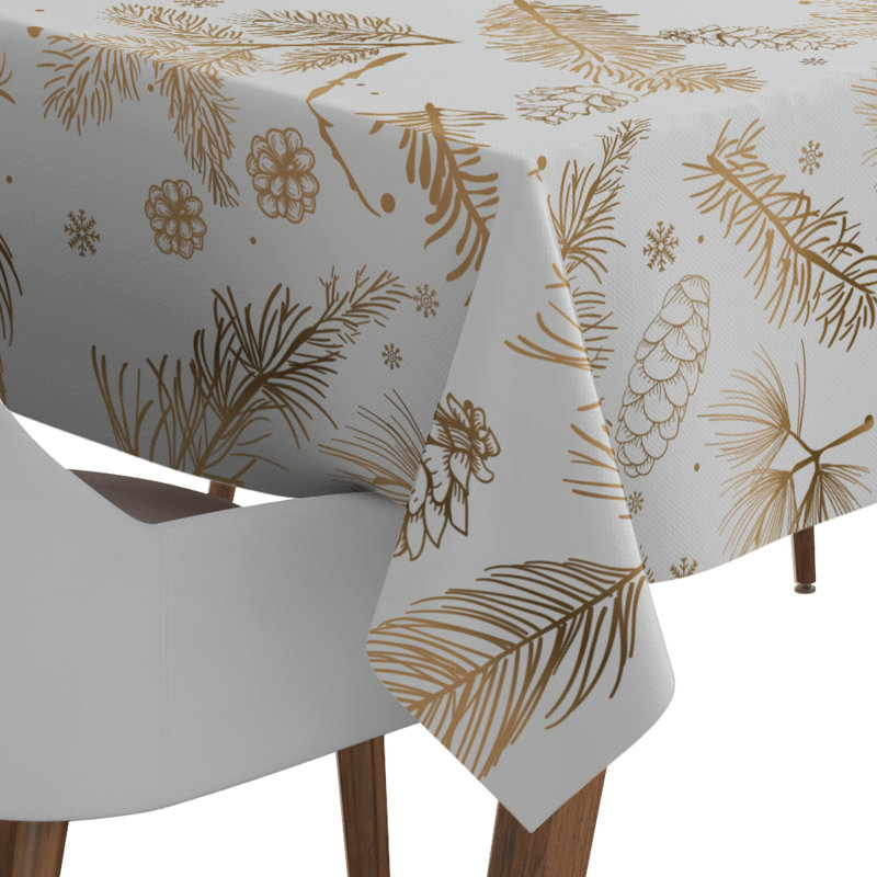 Nappe de Noël abstraits brandonville, L 52 po x l 52 po