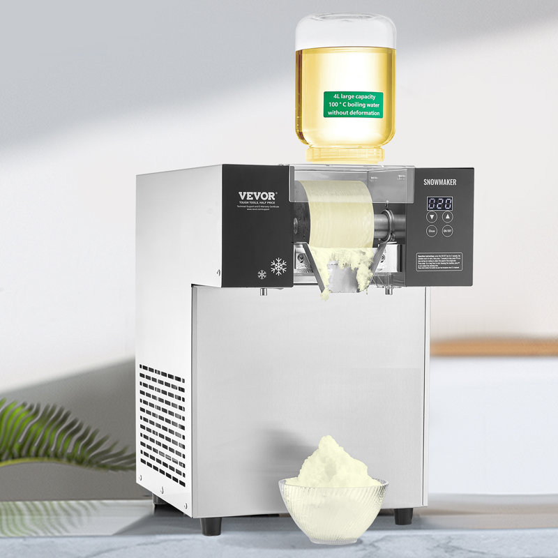 Machine à glaçons commerciale en acier inoxydable 397LBS / 24H pour crème glacée