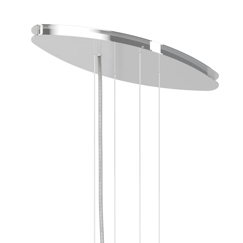 Chantant 8 - Light Chandelier, Heritage Handcut