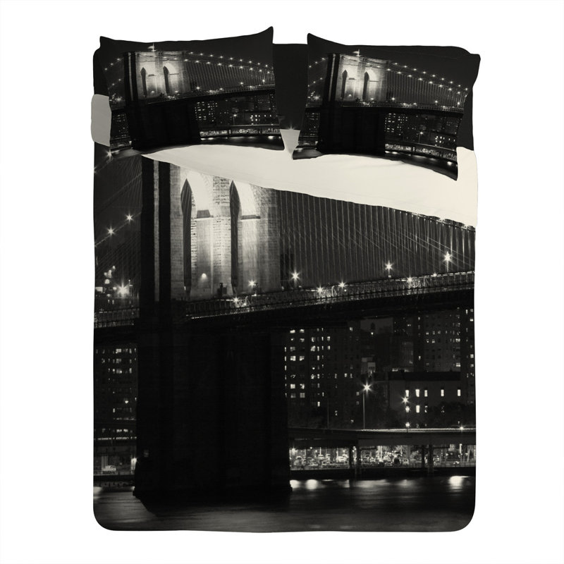 Leonidas Oxby Brooklyn Bridge 125 Pillowcase, Standard