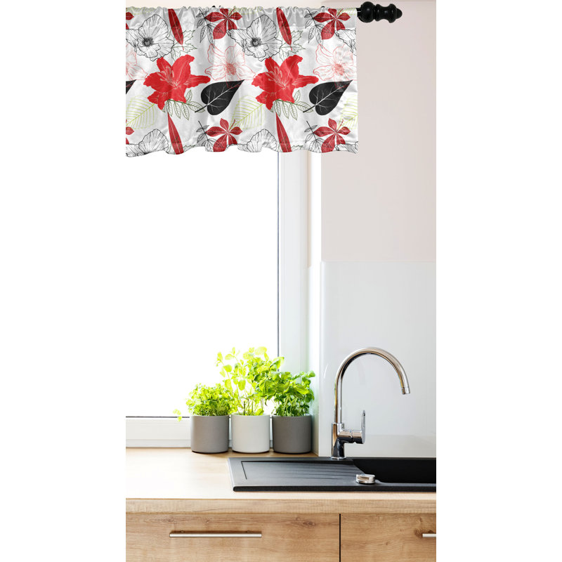 Ensemble de 2 cantonnières Ambesonne, L 54 po x L 12 po