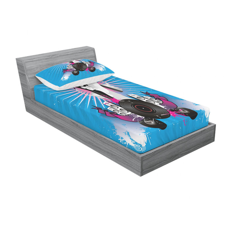 Microfiber Sheet Set, Twin XL Sheet Set with Fitted Sheet