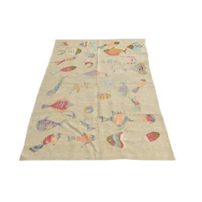 9 Ft Square Perry Light Brown Rug