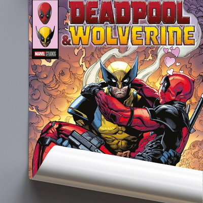 Officiellement sous licence de Wolverine - affiche comique de couverture - 24 x 36 po - reproduction décorative - papier affiche - prêt à encadrer