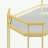 Modern Glam Mirror-Top Console Table