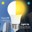 40-Watt A19 Non-Dimmable LED Light Bulb in White (2700K) E26/Medium (Standard) Base-61824134
