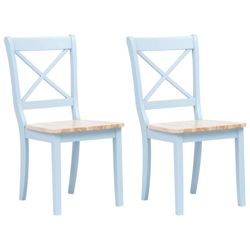 Gilbert 45cm H Side Chair, Grey/Brown, 2