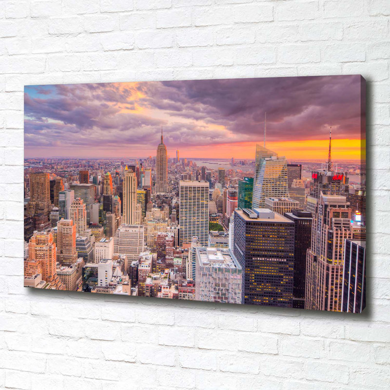 New York - Wrapped Canvas Print