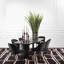 Dining Table Flemings Black Veneer - Legs