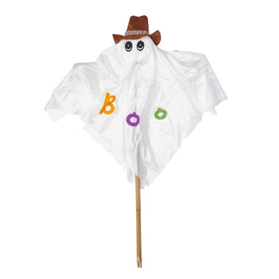 60" Halloween Ghost on Pole