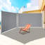 VEVOR 599.4cm W x 5.1cm D Metal Cover Retractable Side Awning