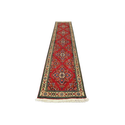 Deyonte One-of-a-Kind Runner 3'1" X 13'3" 1980s Runner Wool Area Rug