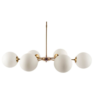 Lustre sphérique spoutnik à 6 lumières Karla