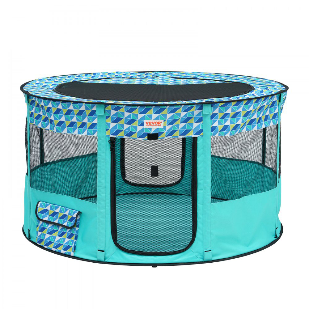 Stellweilan Tessberg Foldable Pet Playpen, 44'' x 44'' x 24'' Portable ...