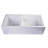 36'' L Double Bowl Fireclay Kitchen Sink-14385980