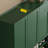 Green Solid wood Shoe Storage