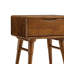 Table de chevet en bois massif Kymira