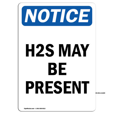 Panneau H2S May Be Présent