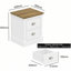 Sufy Octave Manufactured Wood Bedside Table-473298233
