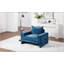 Fauteuil en chenille avec accoudoirs larges, coussin épais et dossier ergonomique pour un confort et un style ultimes-1595066749