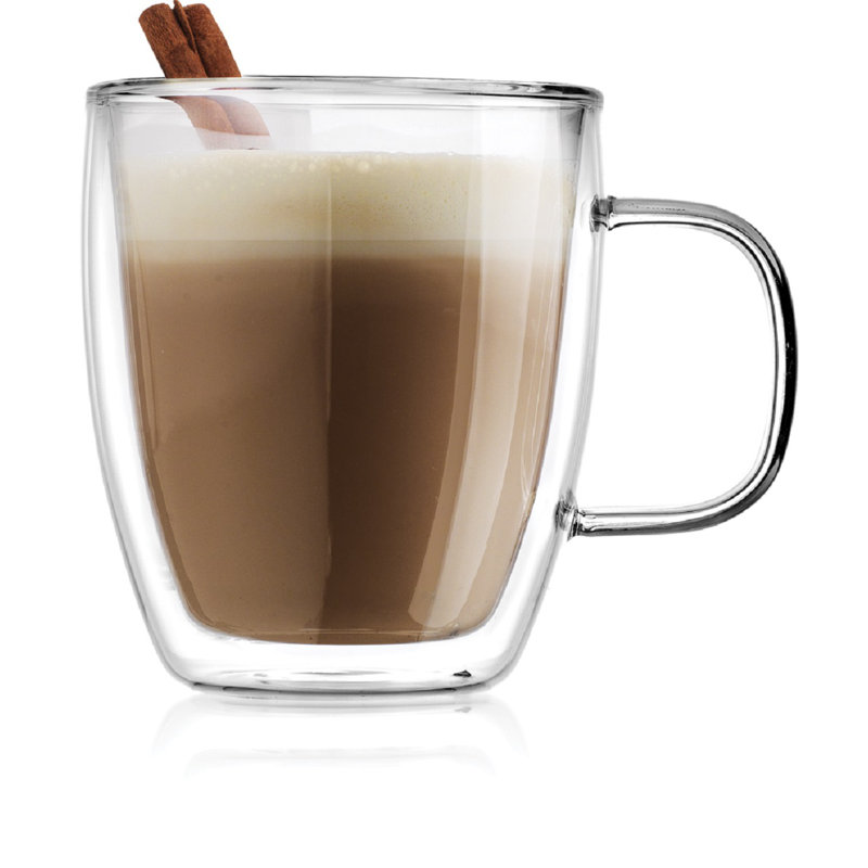 Coffee Double Walled Mug 16 oz