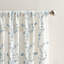 Rideau simple brodé à motif floral Lynette -145591415-175316938