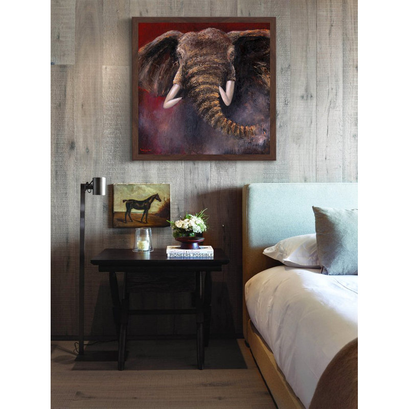 Bergerac - Single Picture Frame Painting, 51cm H x 51cm W x 3.81cm D
