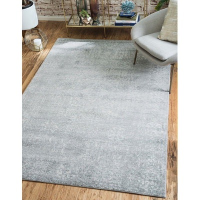 Tapis à motif oriental gris Kasha