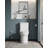 1.1/1.6 GPF Elongated Comfort Height Floor Mounted One-Piece Toilet, CUPC Certified, Watersense Cetified, Ceramic, White Color, Soft Close Seat