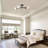 4*G9-Light Rustic Dimmable Semi-Flush Mount Light
