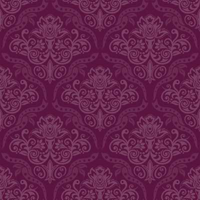 Renville Peel & Stick Damask Tile