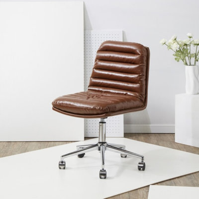 Chaise de bureau en similicuir
