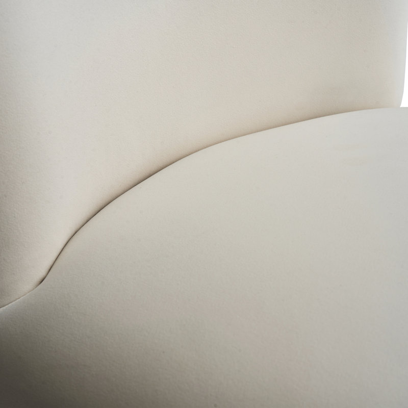 Modern Design With A Smooth, Light -Ed Fabric And Circular Footrest With A -Ed Finish,Creates A Sophisticated And Luxurious Look