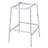 Staten Chrome Backless Bar Stool(Only Dining Chairs)