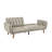Fosnavag Tufted Faux Leather Upholstered Sofa Bed-1508446761